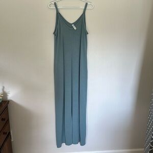 Ash Blue Maxi Dress